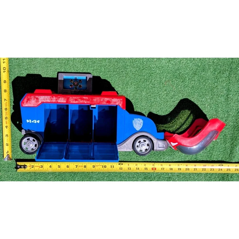 BROKEN for Parts Paw Patrol Mission Cruiser #14 Van Bus RV Toy Vehicle SALVAGE